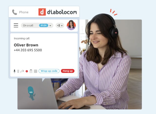 Das virtuelle Callcenter von Diabolocom bietet eine verbesserte Kundenerfahrung.