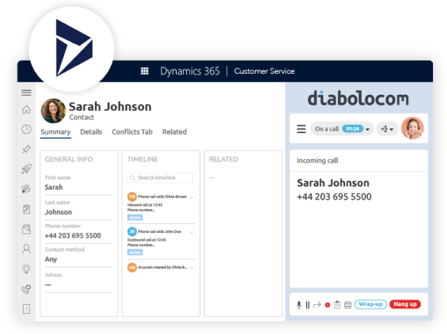 Microsoft Dynamics phone integration 1