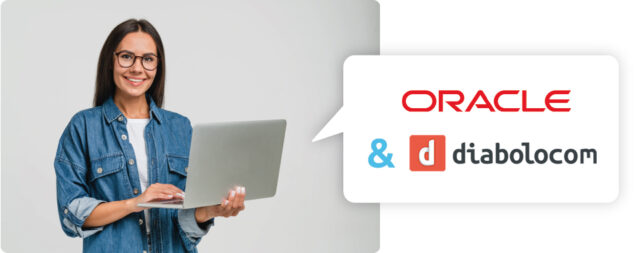 Entdecken Sie die natürliche Integration zwischen Oracle CX und Diabolocom, um Ihre Kundenbeziehung zu verbessern.
